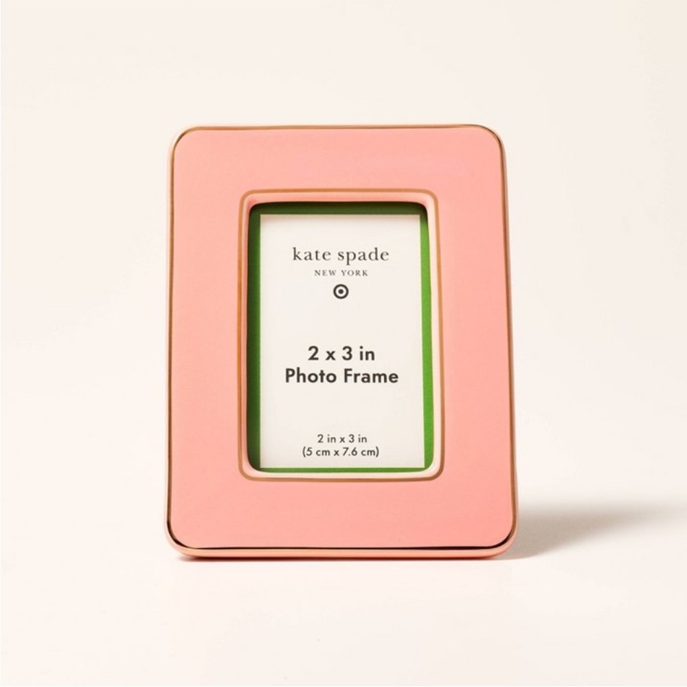 Kate Spade x Target Pink Photo Frame - NWT